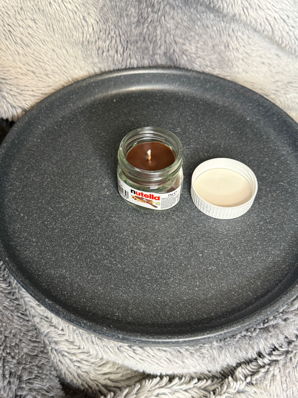 Nutella Kerze