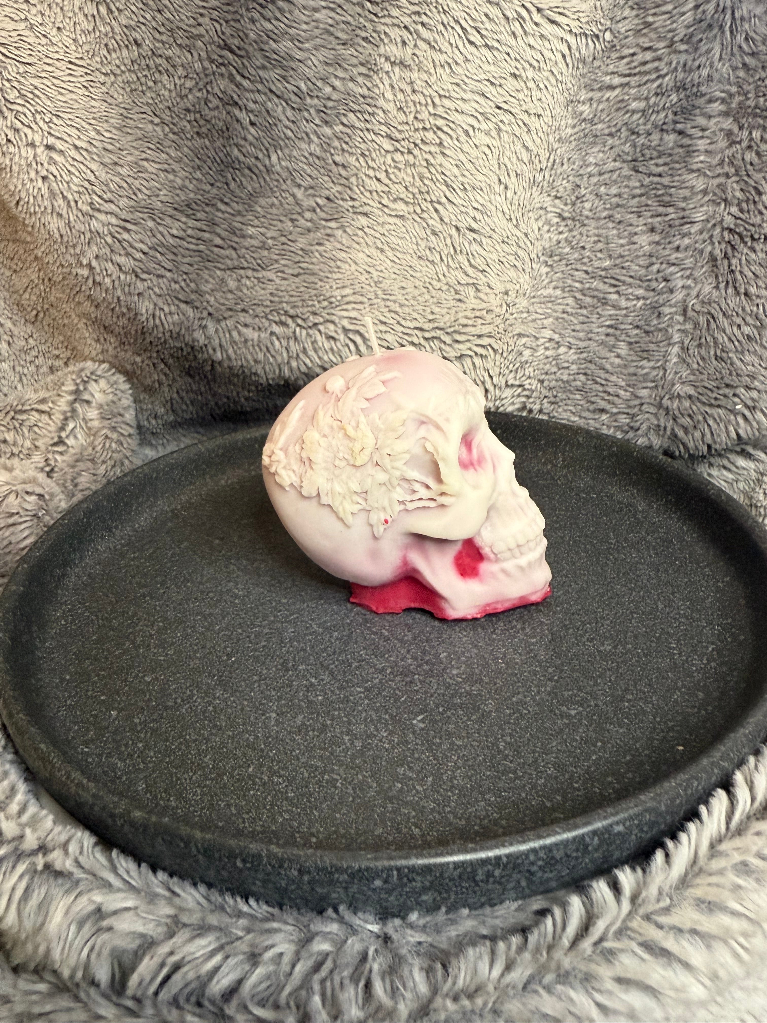 Totenkopf zweifarbig