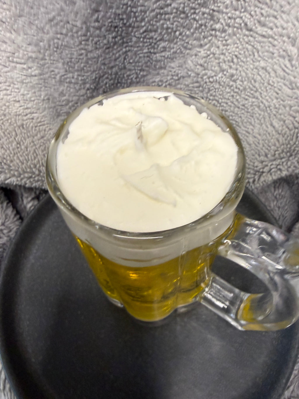 Bier Kerze im Bierkrug