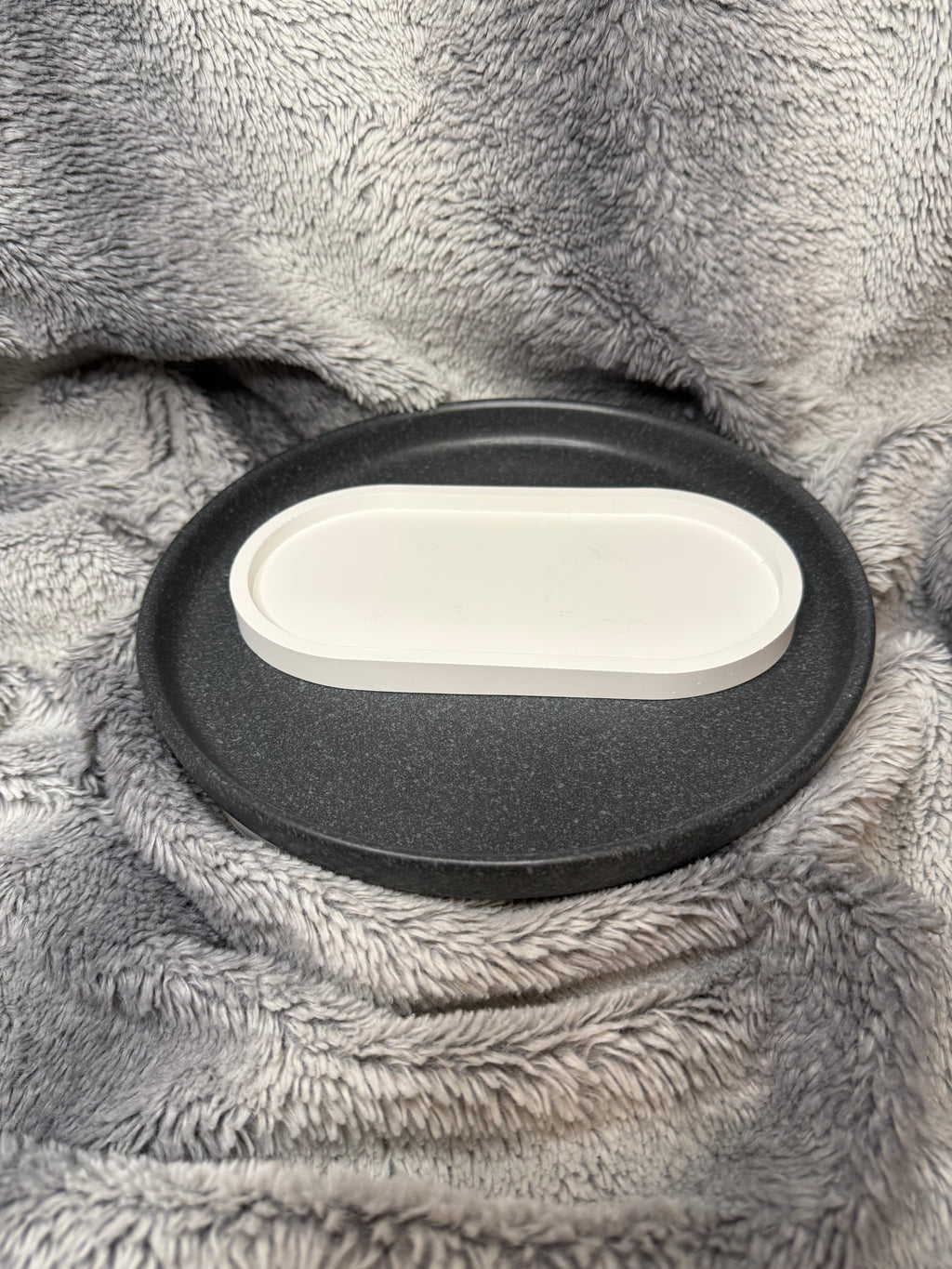 Feuerfester Untersetzter oval